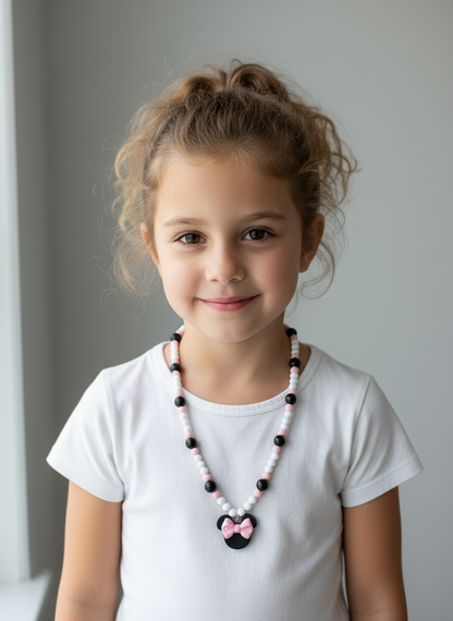 Colar em Biscuit Minnie