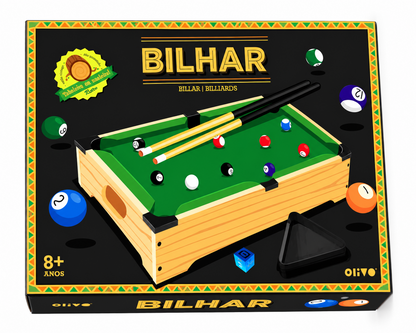 Jogo de Bilhar Infantil 43 × 31 cm