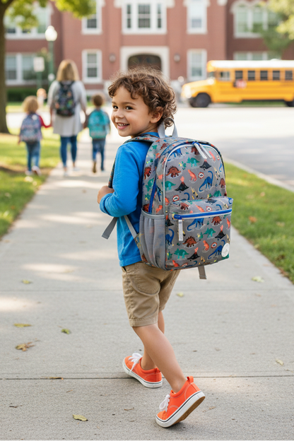 B'LOG Play Me Dino School Backpack 40x30x18 cm