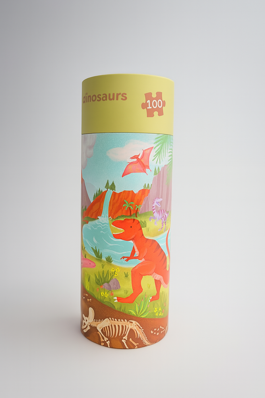 Puzzle Dinossaurs 100 peças