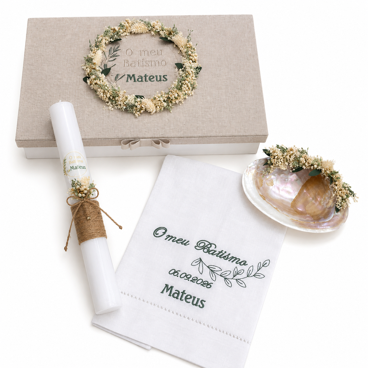 Kit de Batismo - Mateus