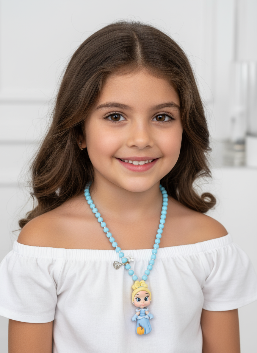 Cinderella Biscuit Necklace