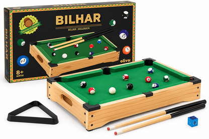 Jogo de Bilhar Infantil 43 × 31 cm