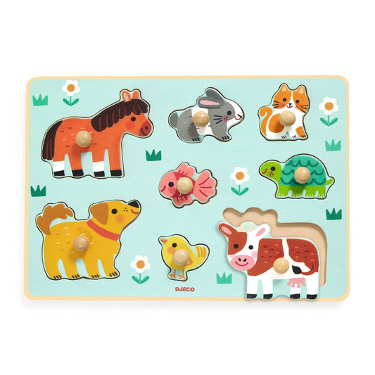 Dog n Co - Puzzle c/ Pega Animais