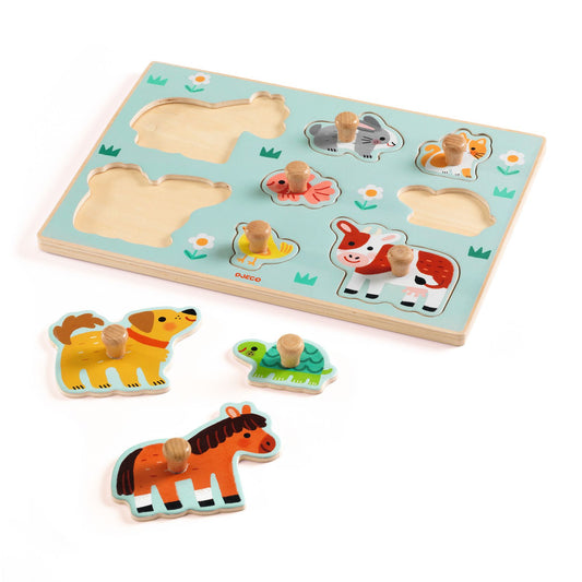 Dog n Co - Puzzle c/ Pega Animais