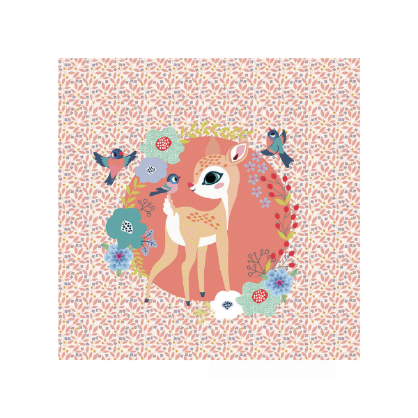 Caixa de música e Jóias - Veado na Floresta