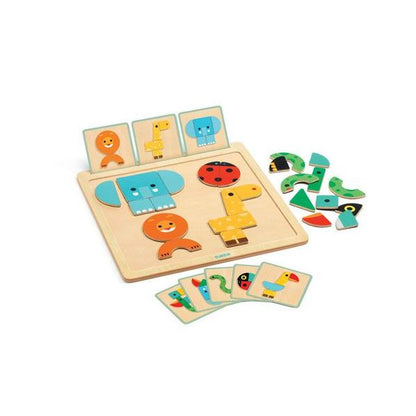 GeoBasic - Puzzle Magnético Animais