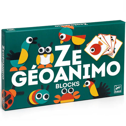Zé Géonanimo - Reproduit des animaux avec des pièces en bois