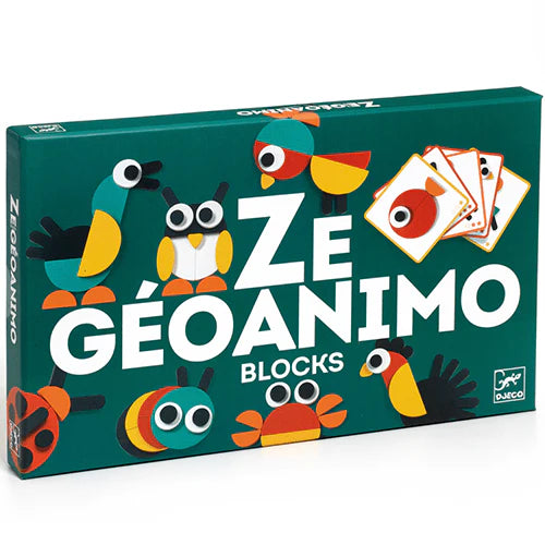 Zé Géonanimo - Reproduit des animaux avec des pièces en bois