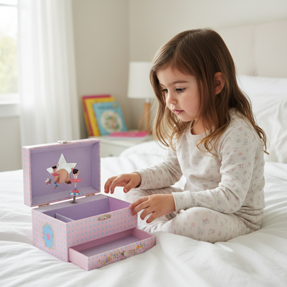 Ballerina Melody Musical Jewelry Box