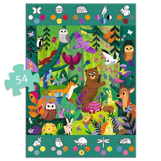 Observez la forêt - Puzzle géant 54 pièces