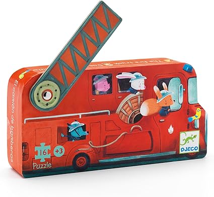 Fire Truck - 16 Piece Puzzle
