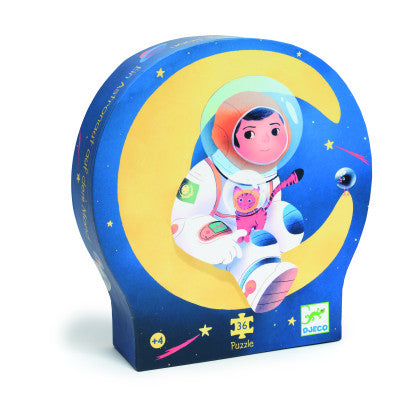 Le puzzle de l'astronaute sur la Lune