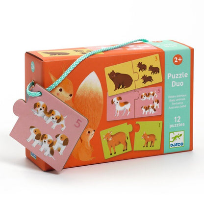 Puzzle Duo - Bébés Animaux
