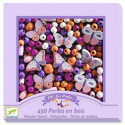 Butterflies - Wooden beads