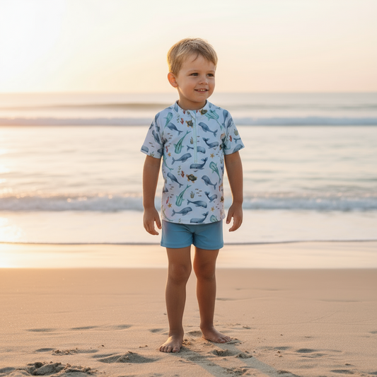 T-shirt de Praia MC-Ocean Multi-colour
