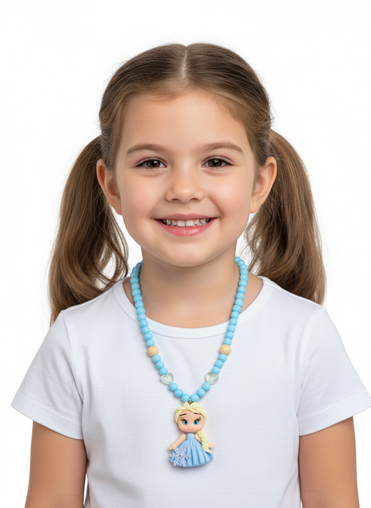 Colar em Biscuit Frozen