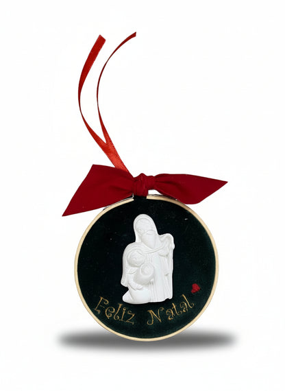 Bastidor d10 c/Gesso "Feliz Natal"