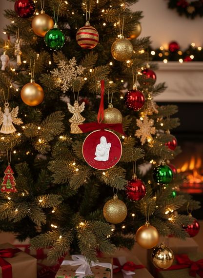 Bastidor d10 c/Gesso "Feliz Natal"