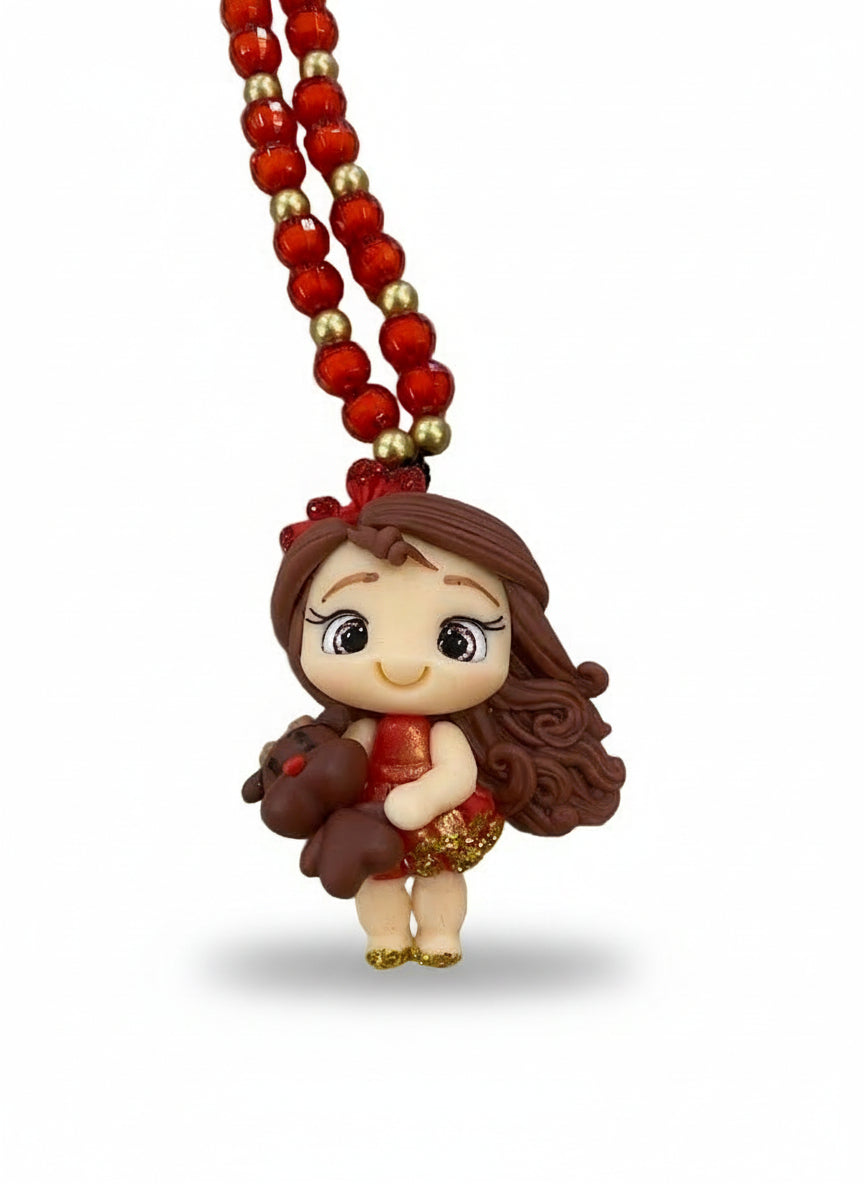 Colar de Natal em Biscuit