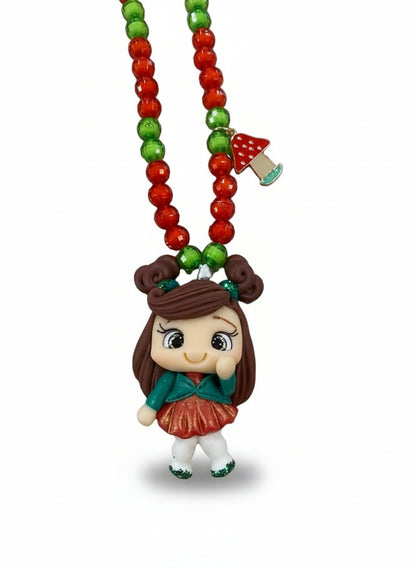 Colar de Natal em Biscuit