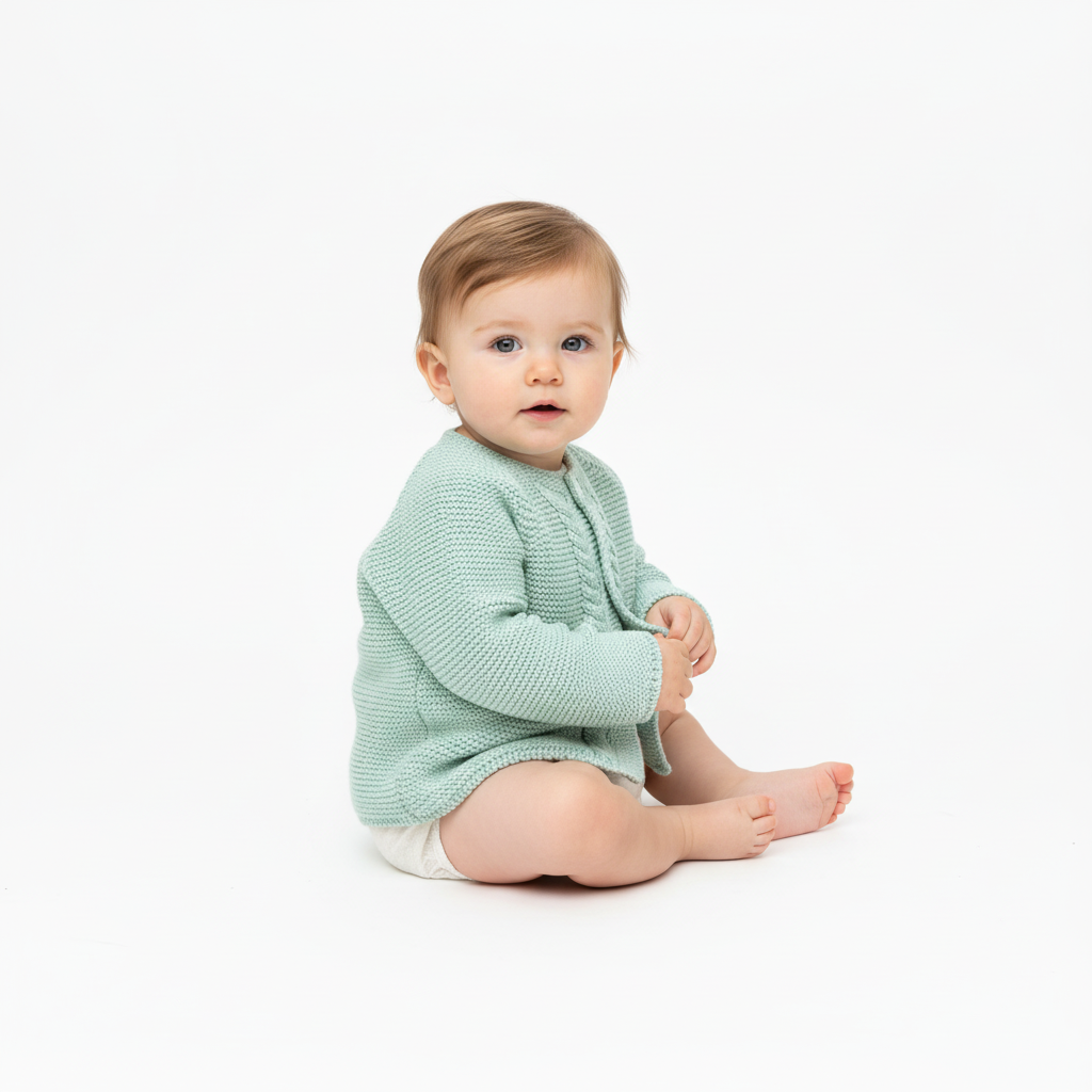 Casaco bebé algodão