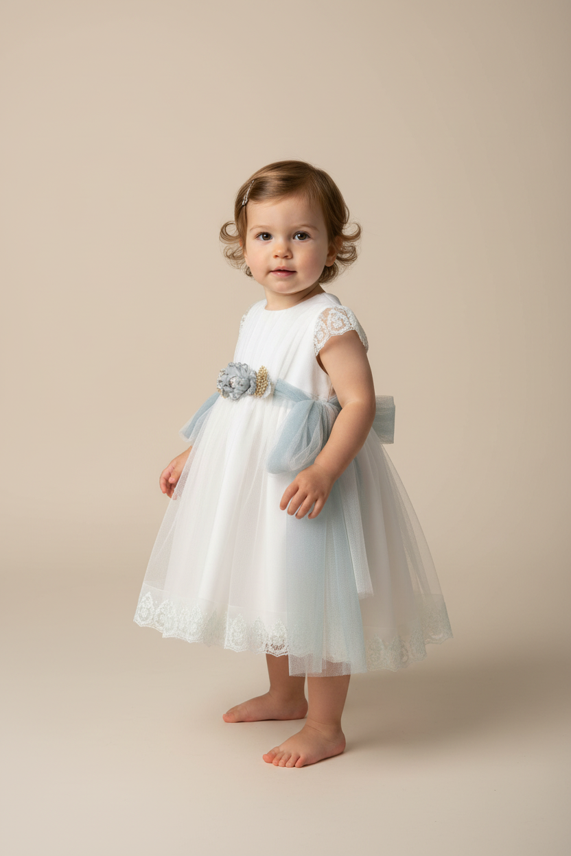 Vestido amaya -tule verde
