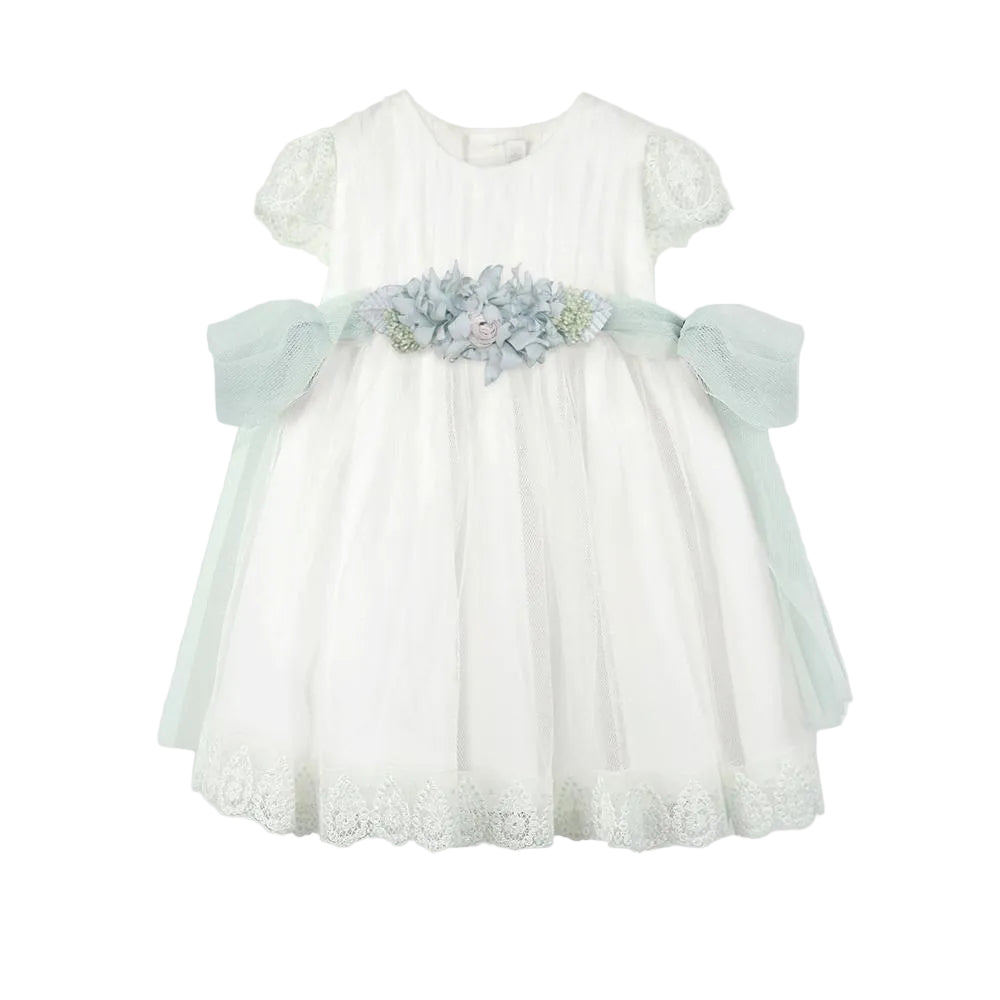 Vestido amaya -tule verde