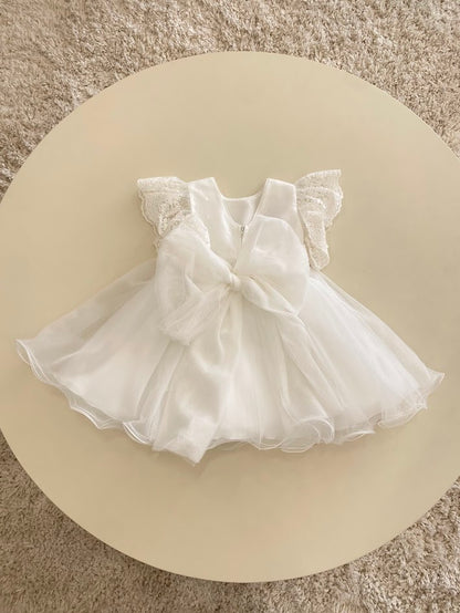 Vestido em Tule Branco