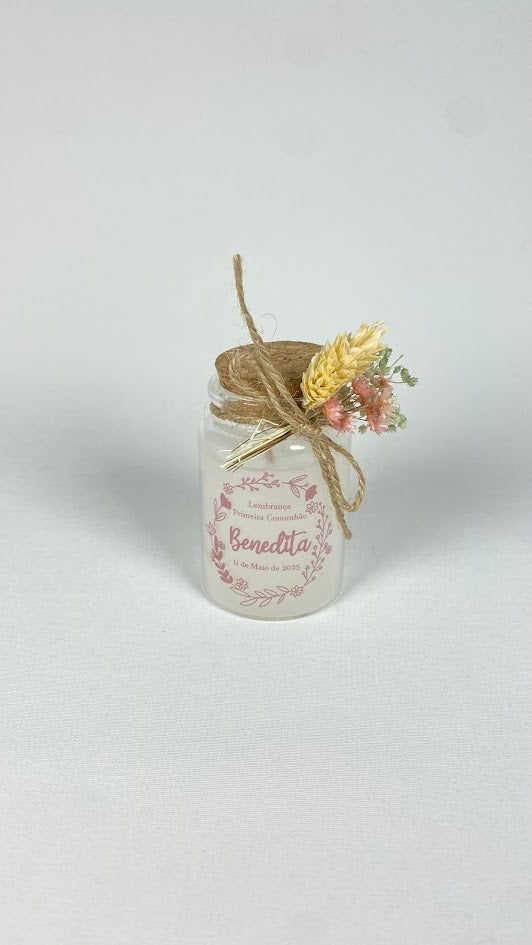 Lembrança Vela Personalizada