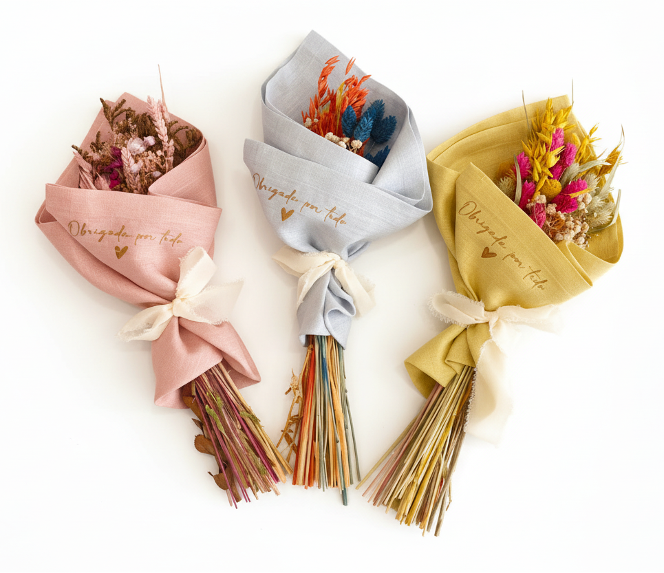 Ramo em Flores Preservadas