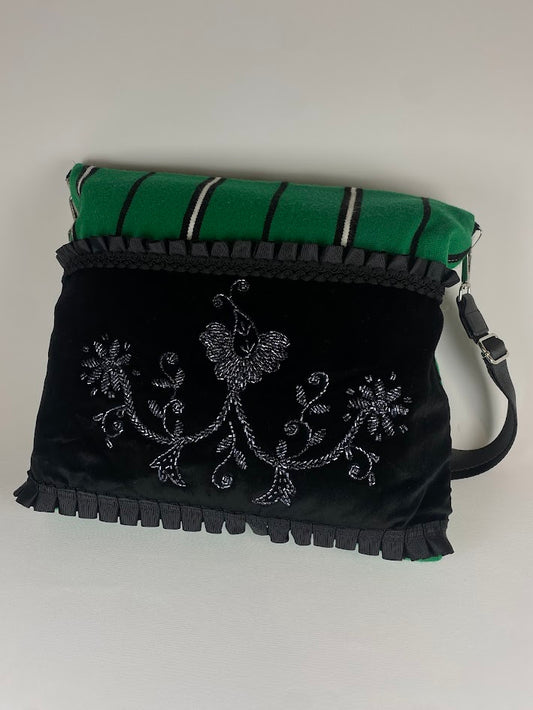 Valise avec verre