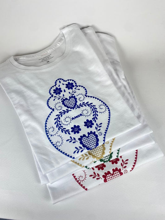 T-shirt Romaria Coração Viana