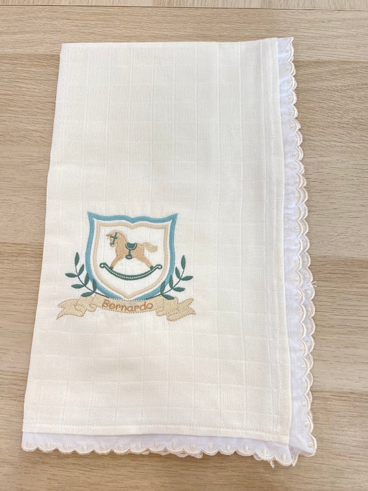 Fralda Personalizada Cavalinho c/nome