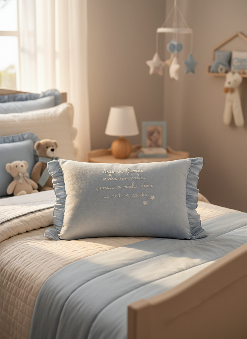 Coussin Ange Gardien 30x50cm