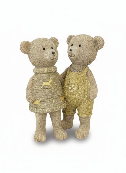 Polyresin Bear Couple