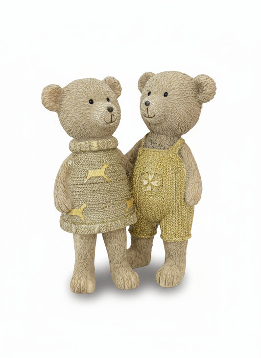 Polyresin Bear Couple