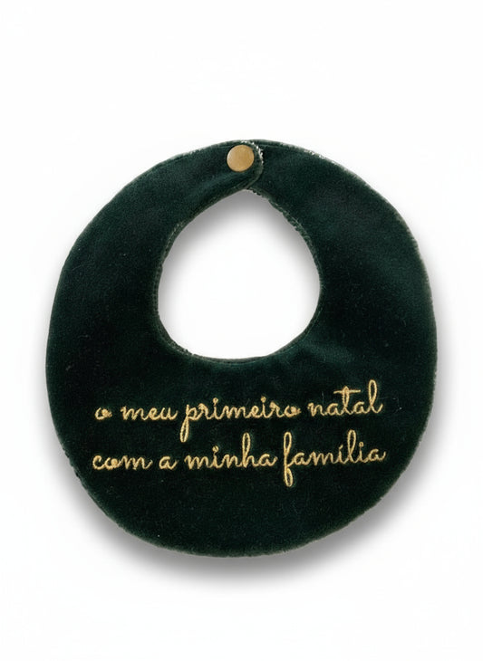 Babete de Natal em Veludo