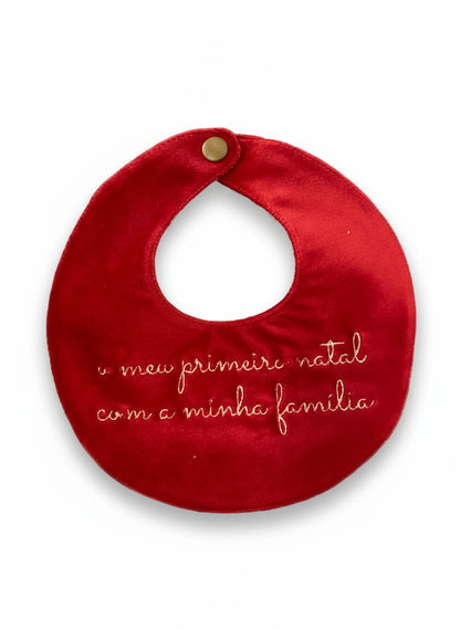 Babete de Natal em Veludo