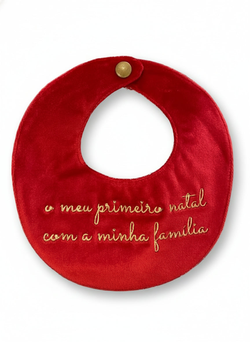 Babete de Natal em Veludo