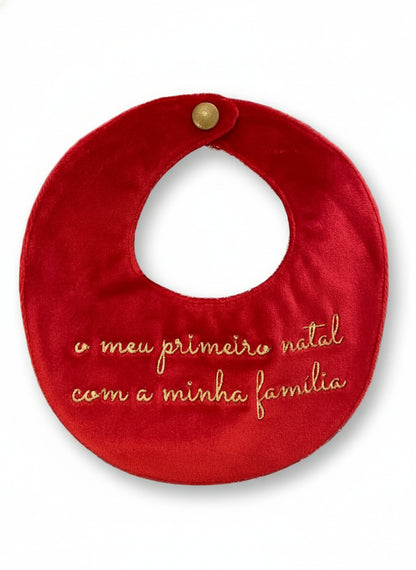 Babete de Natal em Veludo