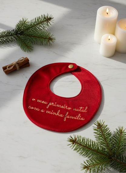 Babete de Natal em Veludo