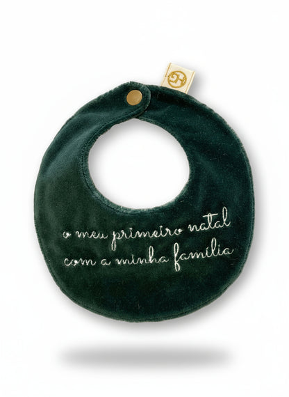 Babete de Natal em Veludo