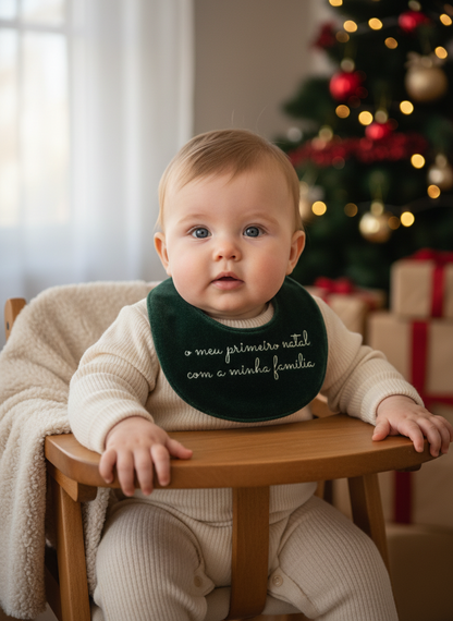 Babete de Natal em Veludo