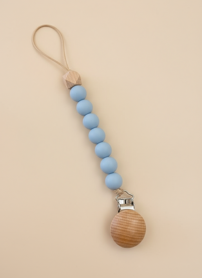 Prende chupetas em silicone