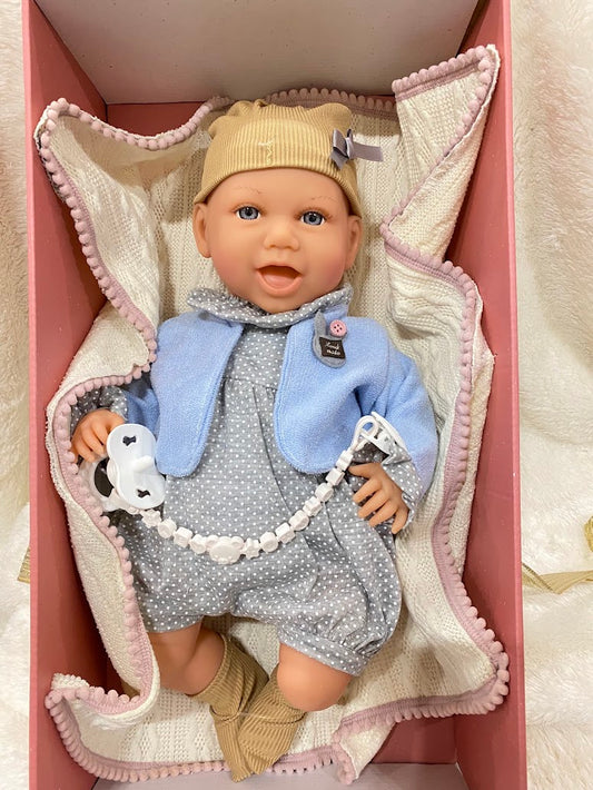 Baby with accessories