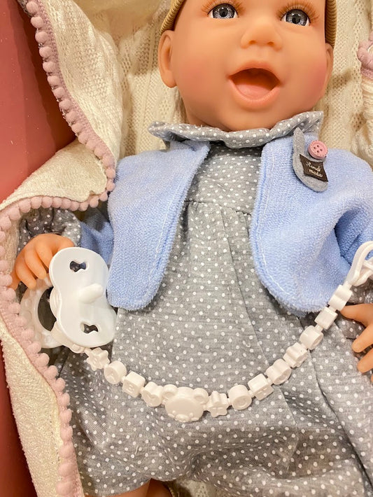 Baby with accessories