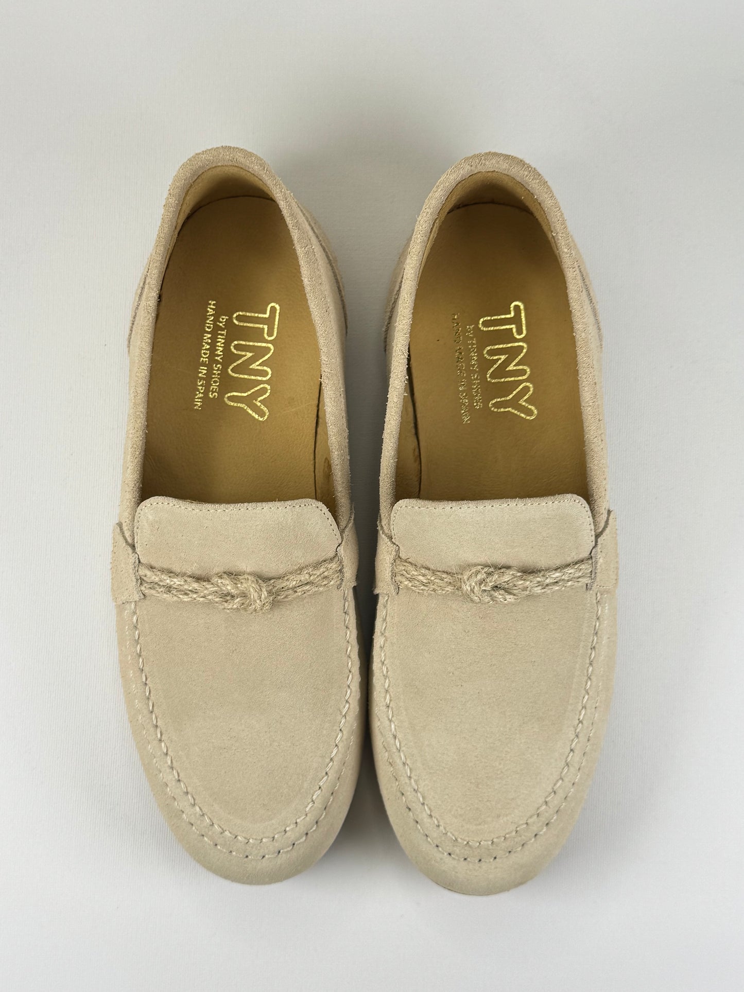 Sapato mocassim camurça
