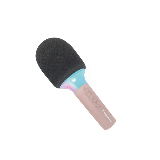 Microfone de Karaoke Rosa