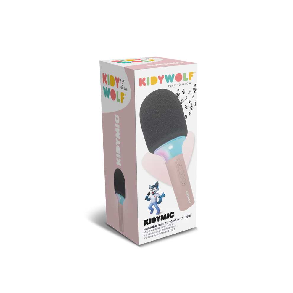 Microfone de Karaoke Rosa